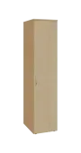 BST 5 - 42 šatní skříň, 1-dveřová, tyč, pravá, 1800x400x600, javor horský