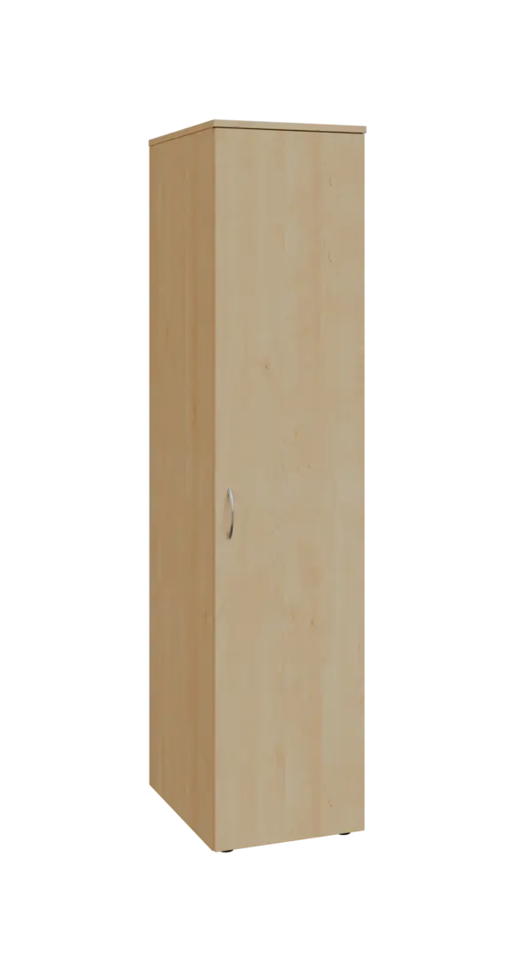 BST 5 - 42 šatní skříň, 1-dveřová, tyč, pravá, 1800x400x600, javor horský