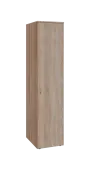 BST 5 - 42 šatní skříň, 1-dveřová, tyč, pravá, 1800x400x600, dub bardolino