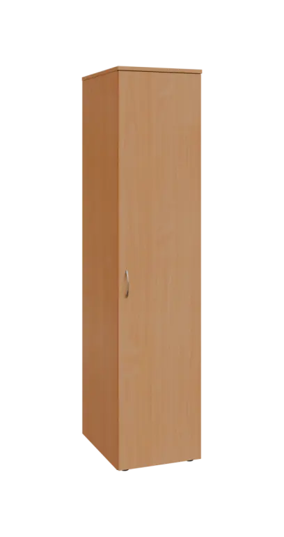 BST 5 - 42 šatní skříň, 1-dveřová, tyč, pravá, 1800x400x600, buk royal