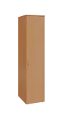 BST 5 - 42 šatní skříň, 1-dveřová, tyč, pravá, 1800x400x600, buk royal