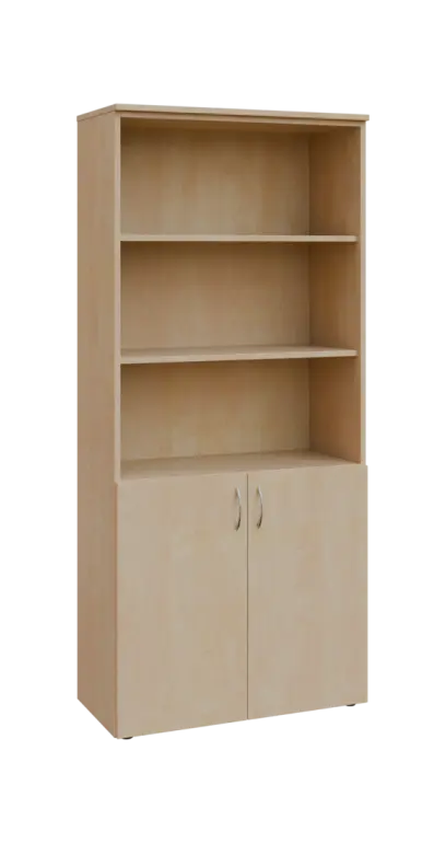 BN 5 - 8DN3 kancelářská skříň, 2-dveřová/nika, 1800x800x400, bříza irská