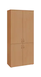 BN 5 - 84D kancelářská skříň, 4-dveřová, 1800x800x400, buk royal