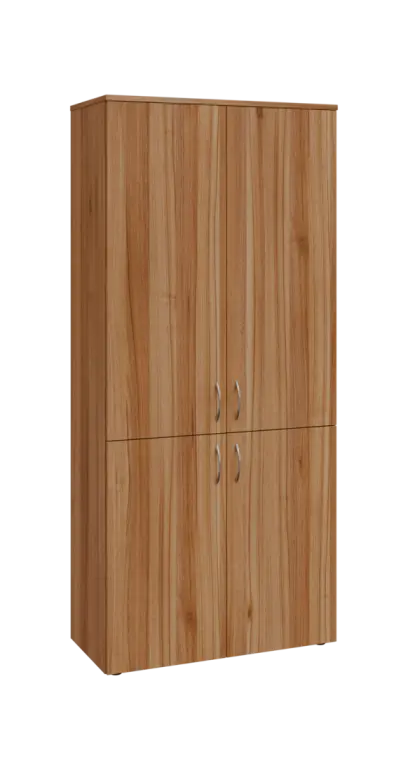 BN 5 - 84D kancelářská skříň, 4-dveřová, 1800x800x400, ořech světlý