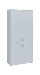 BN 5 - 84D kancelářská skříň, 4-dveřová, 1800x800x400, bílá