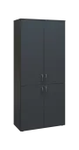 BN 5 - 84D kancelářská skříň, 4-dveřová, 1800x800x400, antracit