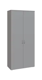 BN 5 - 8D kancelářská skříň, 2-dveřová, 1800x800x400, šedá