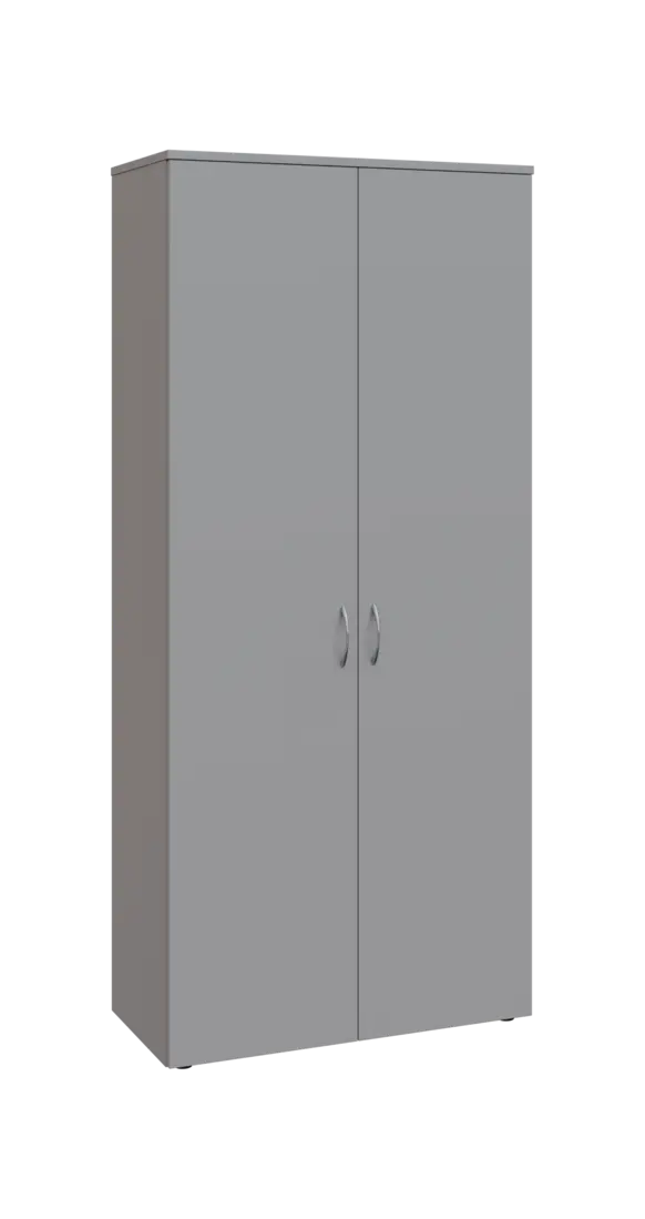 BN 5 - 8D kancelářská skříň, 2-dveřová, 1800x800x400, šedá