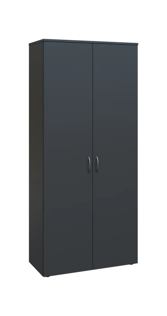 BN 5 - 8D kancelářská skříň, 2-dveřová, 1800x800x400, antracit