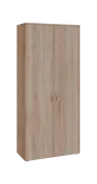BSR 5 - 81 šatní skříň, 2-dveřová, výsuvné ramínko, 1800x800x400, dub bardolino