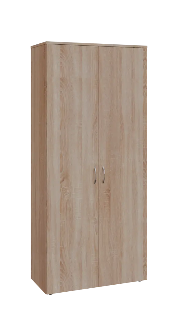 BSR 5 - 81 šatní skříň, 2-dveřová, výsuvné ramínko, 1800x800x400, dub bardolino