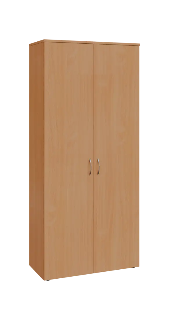 BSR 5 - 81 šatní skříň, 2-dveřová, výsuvné ramínko, 1800x800x400, buk royal