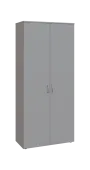BSR 5 - 81 šatní skříň, 2-dveřová, výsuvné ramínko, 1800x800x400, šedá
