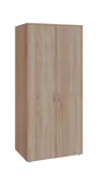 BST 5 - 82 šatní skříň, 2-dveřová, tyč, 1800x800x600, dub bardolino
