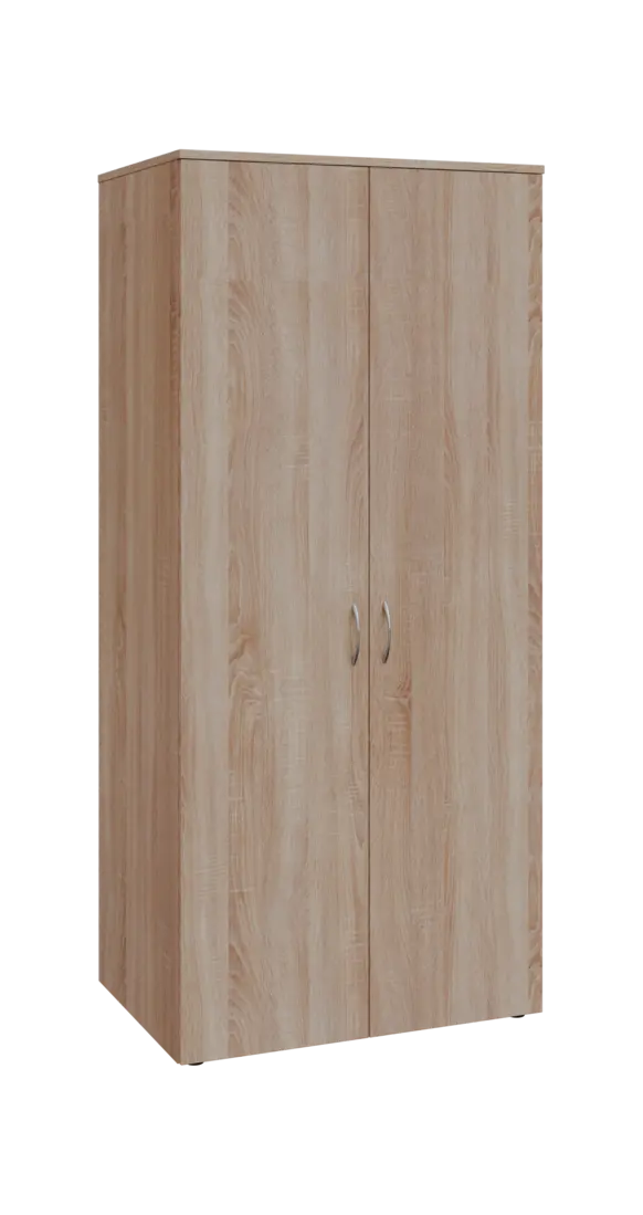 BST 5 - 82 šatní skříň, 2-dveřová, tyč, 1800x800x600, dub bardolino