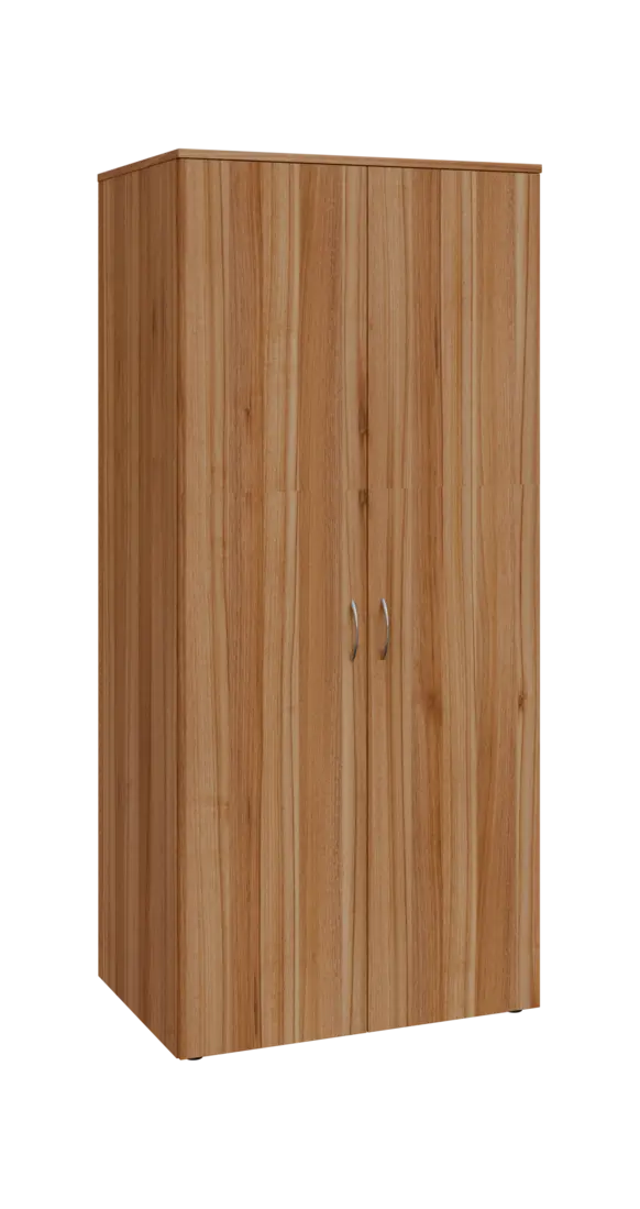 BST 5 - 82 šatní skříň, 2-dveřová, tyč, 1800x800x600, ořech světlý