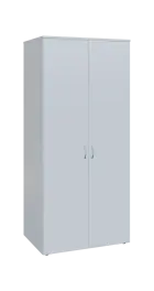 BST 5 - 82 šatní skříň, 2-dveřová, tyč, 1800x800x600, bílá