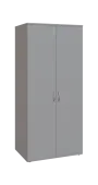 BST 5 - 82 šatní skříň, 2-dveřová, tyč, 1800x800x600, šedá