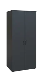 BST 5 - 82 šatní skříň, 2-dveřová, tyč, 1800x800x600, antracit