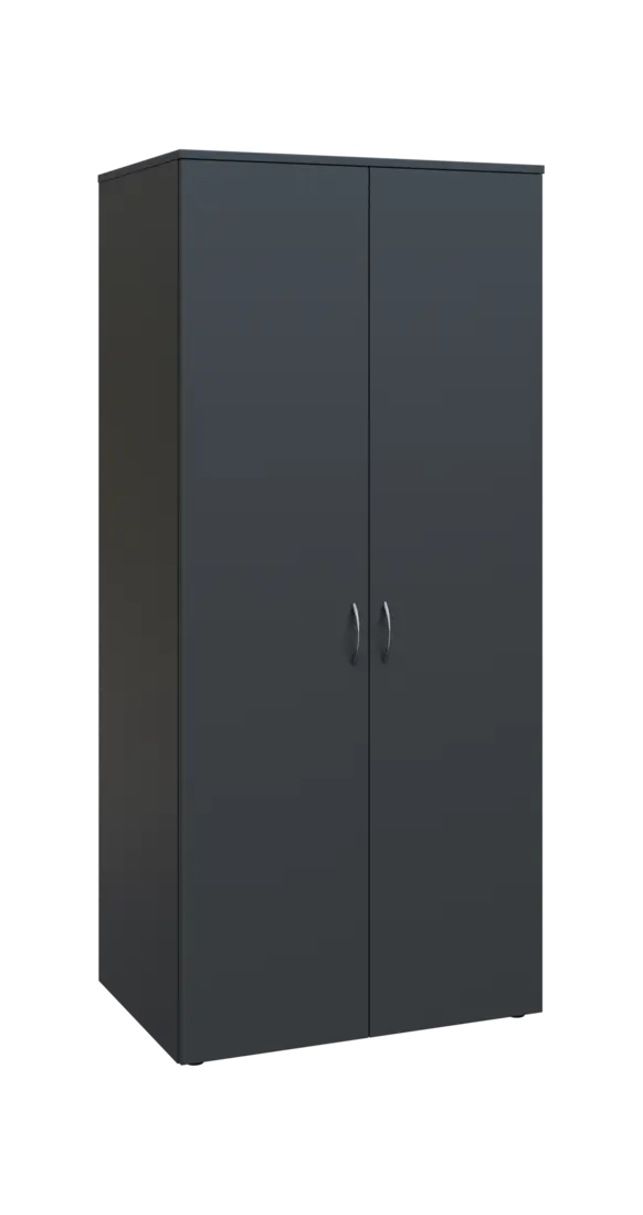 BST 5 - 82 šatní skříň, 2-dveřová, tyč, 1800x800x600, antracit