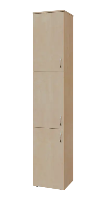 BN 6 - 43D kancelářská skříň, 3-dveřová, levá, 2150x400x400, bříza irská