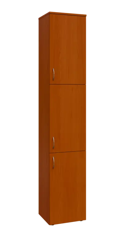 BN 6 - 43D kancelářská skříň, 3-dveřová, pravá, 2150x400x400, třešeň šumavská