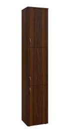 BN 6 - 43D kancelářská skříň, 3-dveřová, pravá, 2150x400x400, ořech královský