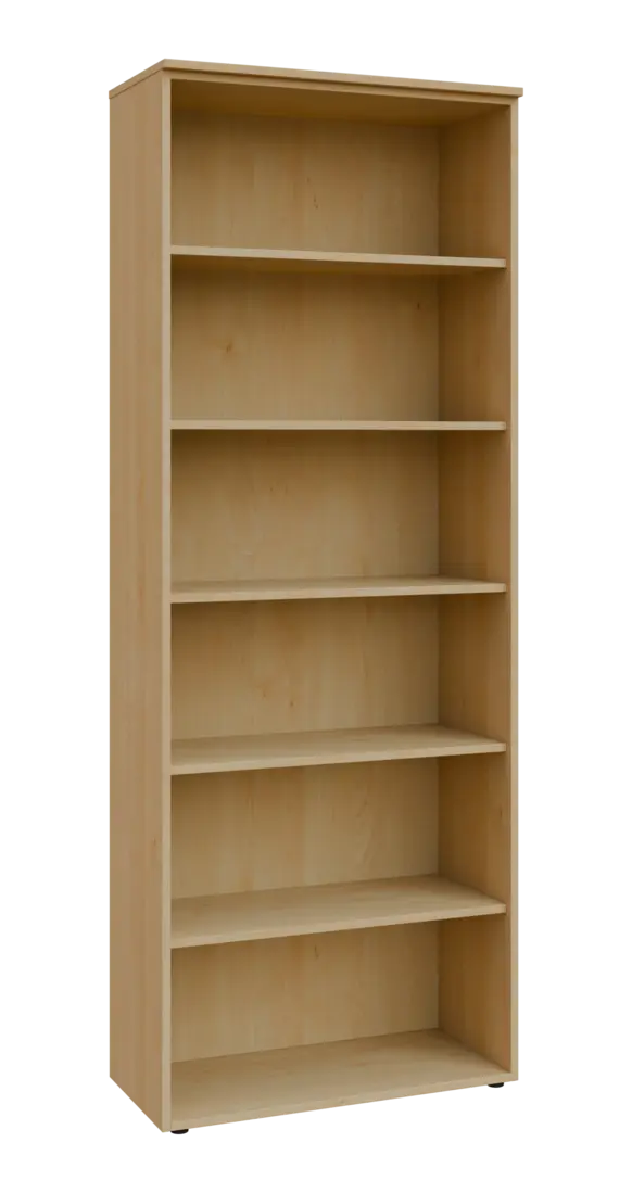 BN 6 - 8N kancelářská skříň, nika, 2150x800x400, javor horský