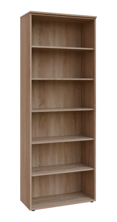 BN 6 - 8N kancelářská skříň, nika, 2150x800x400, dub bardolino