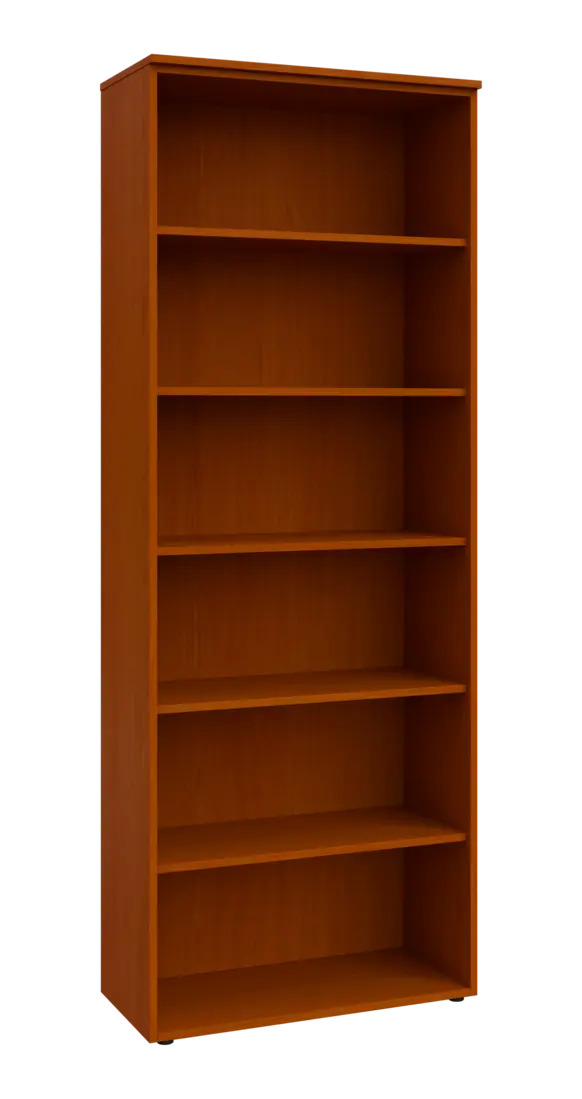 BN 6 - 8N kancelářská skříň, nika, 2150x800x400, třešeň šumavská