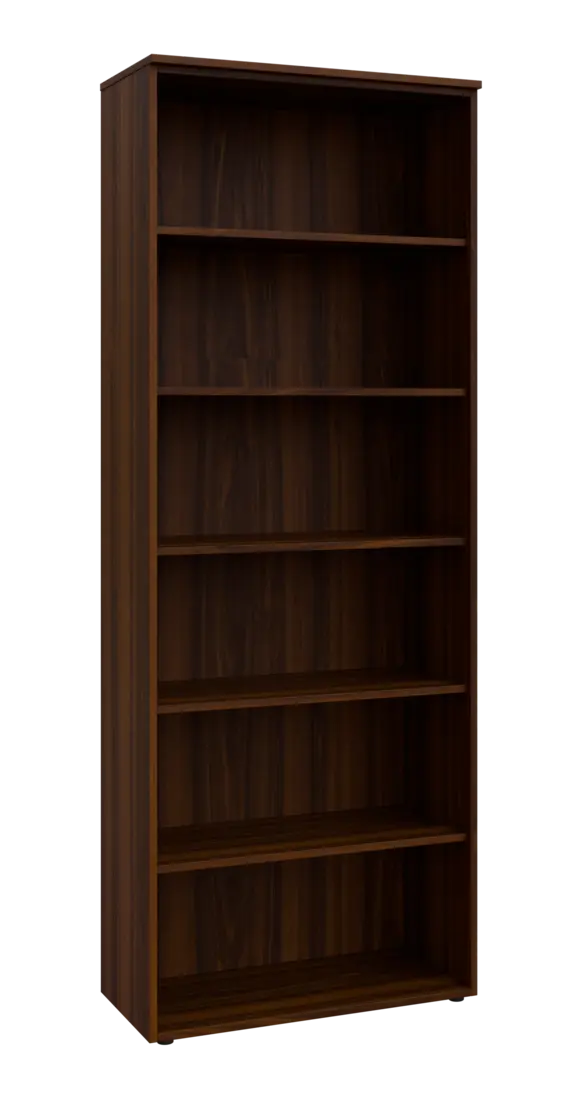 BN 6 - 8N kancelářská skříň, nika, 2150x800x400, ořech královský