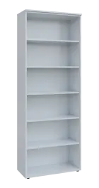 BN 6 - 8N kancelářská skříň, nika, 2150x800x400, bílá