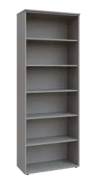 BN 6 - 8N kancelářská skříň, nika, 2150x800x400, šedá