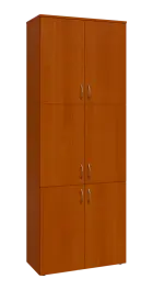 BN 6 - 86D kancelářská skříň, 6-dveřová, 2150x800x400, třešeň šumavská