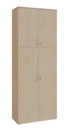 BN 6 - 84D kancelářská skříň, 4-dveřová, 2150x800x400, bříza irská