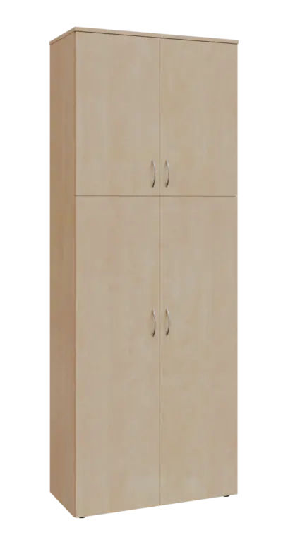 BN 6 - 84D kancelářská skříň, 4-dveřová, 2150x800x400, bříza irská