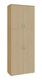 BN 6 - 84D kancelářská skříň, 4-dveřová, 2150x800x400, javor horský