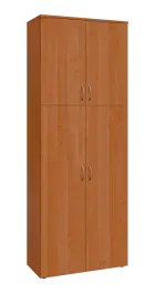 BN 6 - 84D kancelářská skříň, 4-dveřová, 2150x800x400, olše jantar