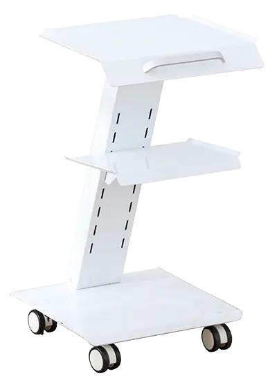 VP - 501, vozík přístrojový, 3 police, bílý