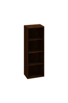 KNI 9 regál knihovnický, 1150x400x300, ořech královský