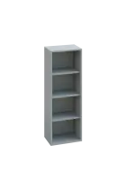 KNI 9 regál knihovnický, 1150x400x300, šedá