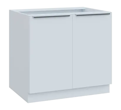 SIS - 9D spodní skříňka, 2-dveřová, 870x900x600, bílá