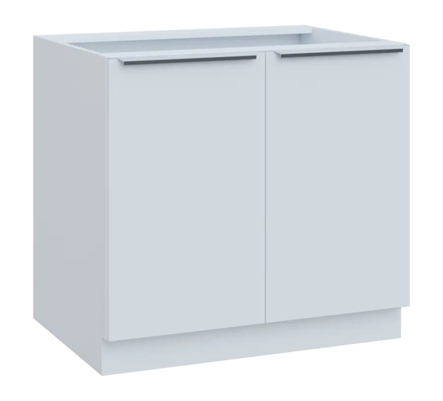 SIS - 9D spodní skříňka, 2-dveřová, 870x900x600, bílá