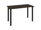 VOS 120/LAK jednací stůl 740x1200x600 mm, podnož černá, deska ořech královský