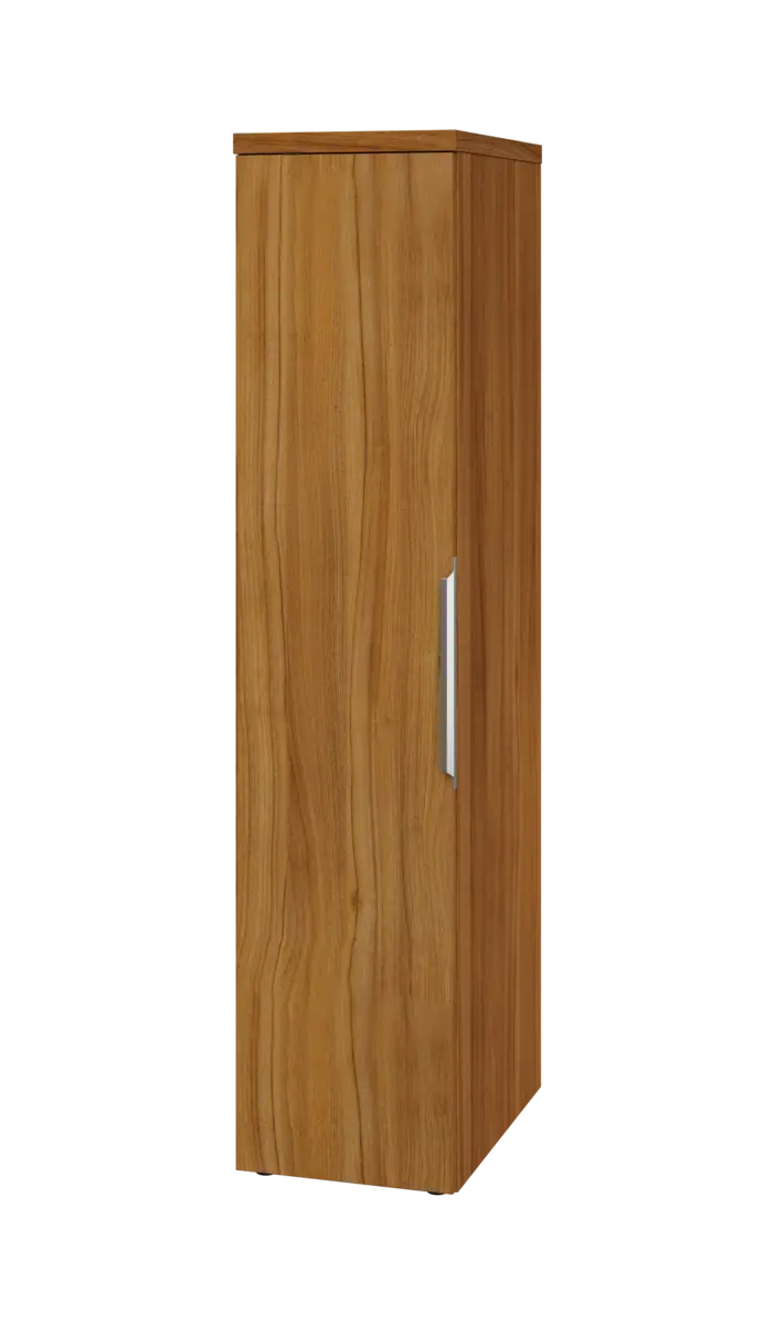 SIST 5 - 42 šatní skříň, 1-dveřová, tyč, levá, 1820x400x600, ořech světlý