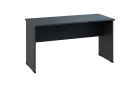 OPL 26 - 14 stůl kancelářský, dřevěná podnož, deska 25 mm, široký 1400 mm, antracit