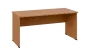 OPL 27 - 16 stůl kancelářský, dřevěná podnož, deska 25 mm, široký 1600 mm, buk royal