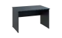 OPL 28 - 12 stůl kancelářský, dřevěná podnož, deska 25 mm, široký 1200 mm, antracit
