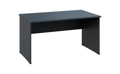 OPL 28 - 14 stůl kancelářský, dřevěná podnož, deska 25 mm, široký 1400 mm, antracit