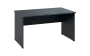 OPL 28 - 14 stůl kancelářský, dřevěná podnož, deska 25 mm, široký 1400 mm, antracit